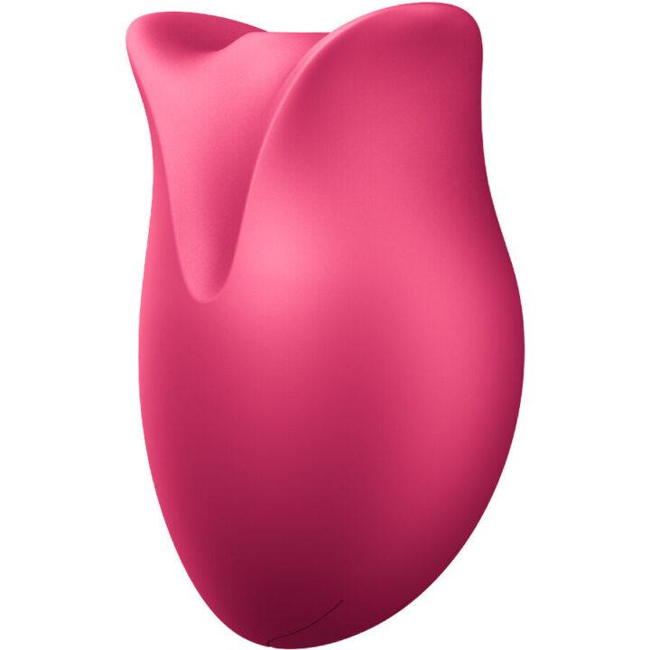 FUN FACTORY - VIBRADOR BELLE AIR PULSE FRAMBOESA