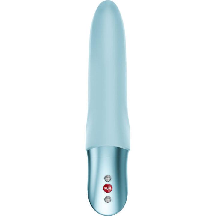 FUN FACTORY - VIBRADOR DIVA DOLPHIN PARA PONTO G, AZUL GELO
