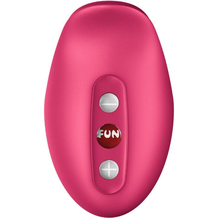 FUN FACTORY - VIBRADOR BELLE AIR PULSE FRAMBOESA