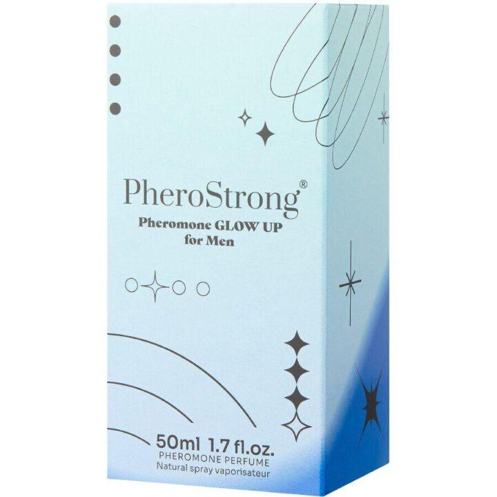 PHEROSTRONG - PERFUME DE FEROMÔNIOS GLOW UP PARA HOMENS 50 ML