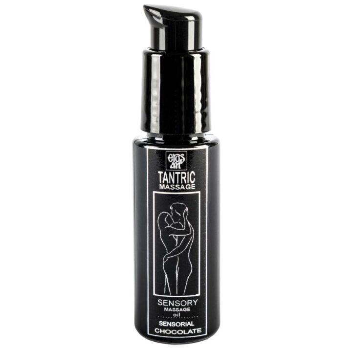EROS-ART - ÓLEO DE MASSAGEM TÂNTRICA NATURAL E AFRODISÍACO DE CHOCOLATE 30 ML