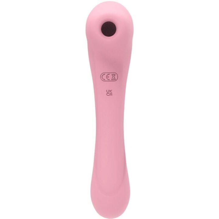 FEMINTIMATE - MASSAGEADOR DAISY SUCÇÃO E VIBRADOR ROSA