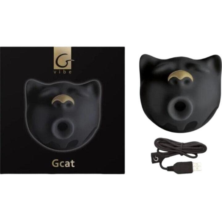 G-VIBE - GCAT MYSTIC SUCKER DE CLITÓRIS PRETO