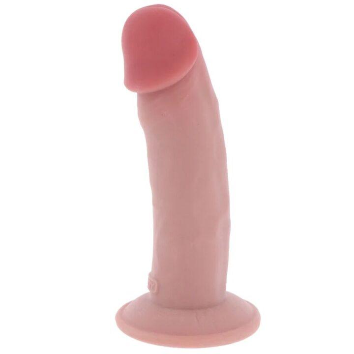 GET REAL - PÊNIS DE TPE DELUXE DE DUPLA DENSIDADE E ESPESSURA, 18 CM