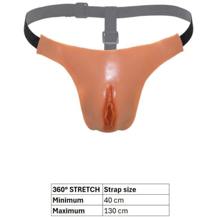 DESEJO OCULTO - ALTER EGO VAGINA ABERTA AJUSTÁVEL CORDA CARNE