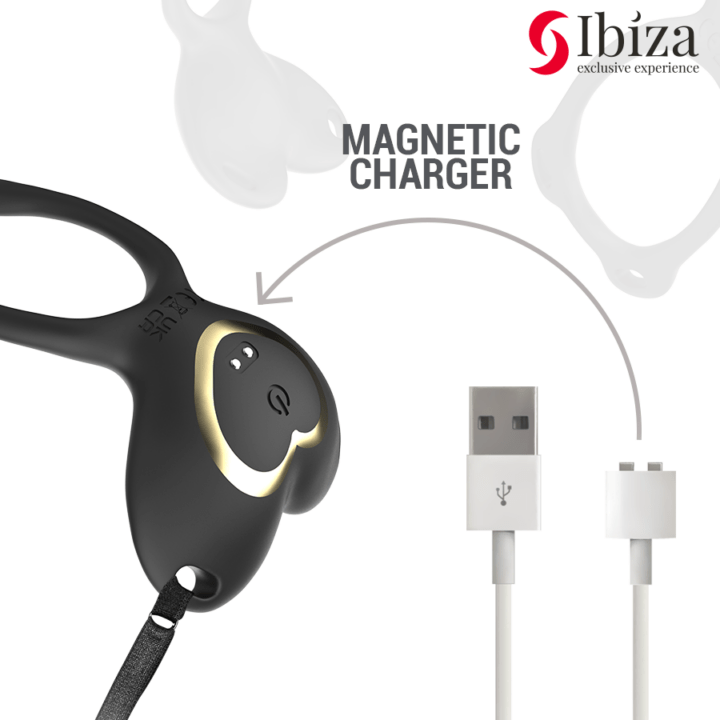 IBIZA - CALCINHA CORAÇÃO VIBRADOR PARA CASAL COM CONTROLE REMOTO