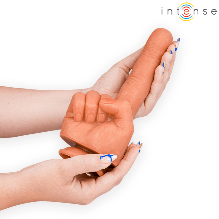 INTENSE - ESTIMULADOR DE PONTO G HUBERT MÃO FLEXÍVEL 14,2 CM