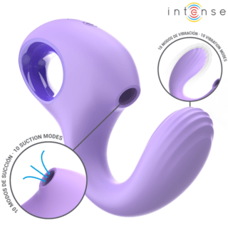 INTENSE - VIBRADOR E ESTIMULADOR BAXTER VIOLET