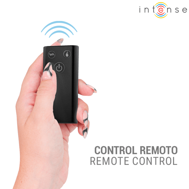 INTENSE - CYNTHIA VIBRADOR DE IMPULSO COM CONTROLE REMOTO E AQUECIMENTO