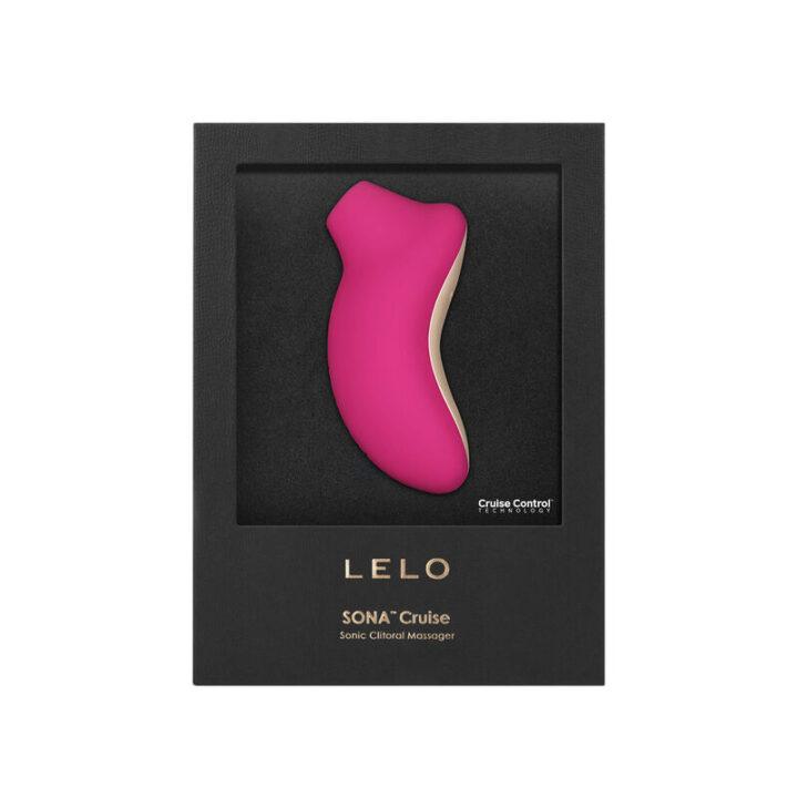 LELO - ESTIMULADOR DE CLITÓRIS SONA 2 CRUISE CHERRY