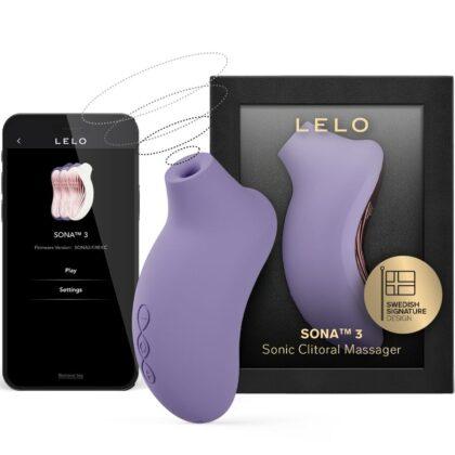 LELO - SONA 3 MASSAGEADOR CLITÓRICO SÔNICO VIOLET CREPÚSCULO