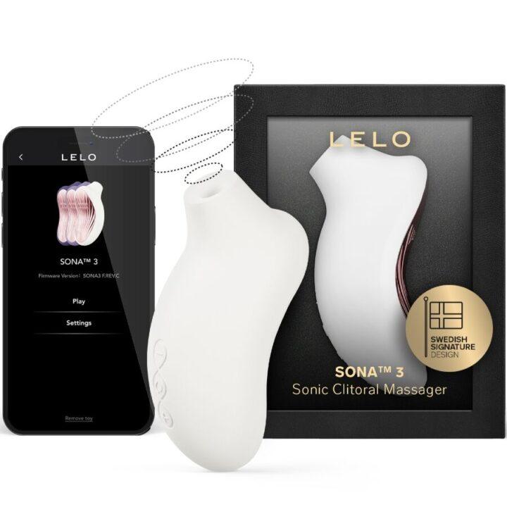 LELO - SONA 3 CREME MASSAGEADOR CLITÓRICO SÔNICO