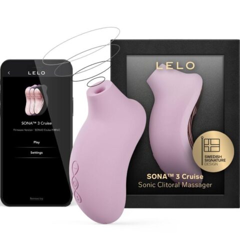 LELO - SONA 3 CRUISE MASSAGEADOR CLITÓRICO SÔNICO ROSA CLARO