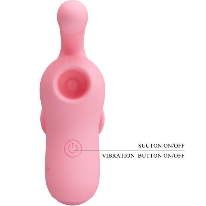 PRETTY LOVE - MINI BRINQUEDOS DIVERTIDOS DA MAGIC FAIRY VIBRADOR E SUCKER