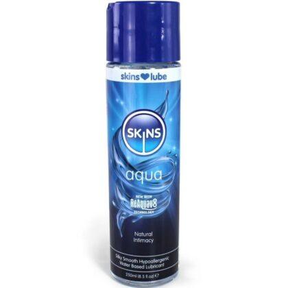 SKINS - AQUA LUBRIFICANTE À BASE DE ÁGUA 250 ML