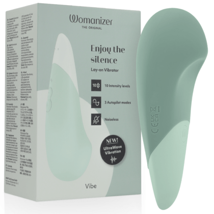 WOMANIZER - VIBE LAY-ON VIBRADOR SILENCIOSO SÁBIO