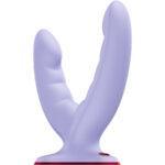 FUN FACTORY - RYDE DUPLO DILDO ROXO