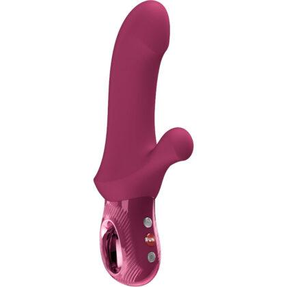 FUN FACTORY - BI STRONIC CURVE THRUSTING RABBIT PULSATORS VERMELHO VINHO