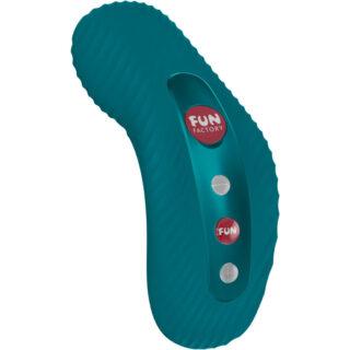 FUN FACTORY - VIBRADOR LAYA III LAY-ON VERDE GARRAFA