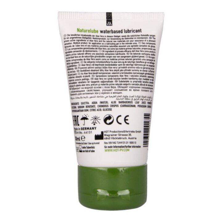 HOT - NATURE LUBE À BASE DE ÁGUA COM ALOE VERA 30 ML
