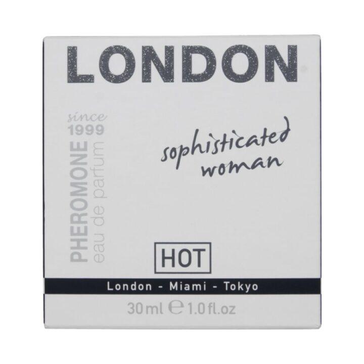 HOT - PERFUME DE FEROMÔNIOS LONDON MULHER SOFISTICADA 30 ML