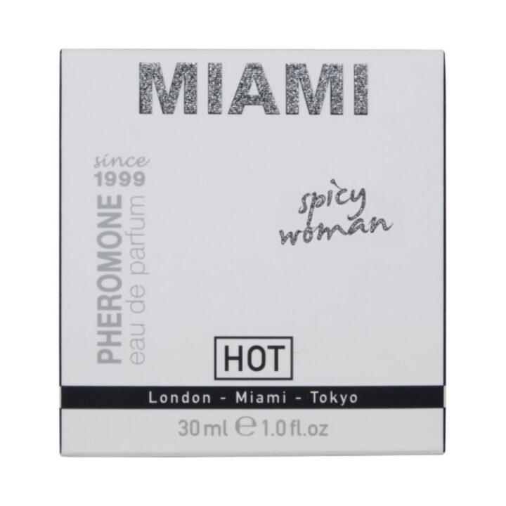 HOT - PERFUME DE FEROMÔNIOS MIAMI SPICY WOMAN 30 ML