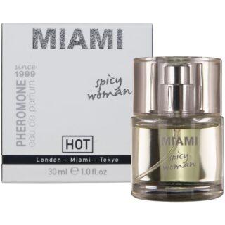 HOT - PERFUME DE FEROMÔNIOS MIAMI SPICY WOMAN 30 ML