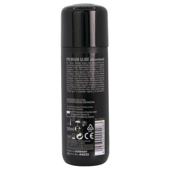HOT - LUBRIFICANTE PREMIUM À BASE DE SILICONE 50 ML