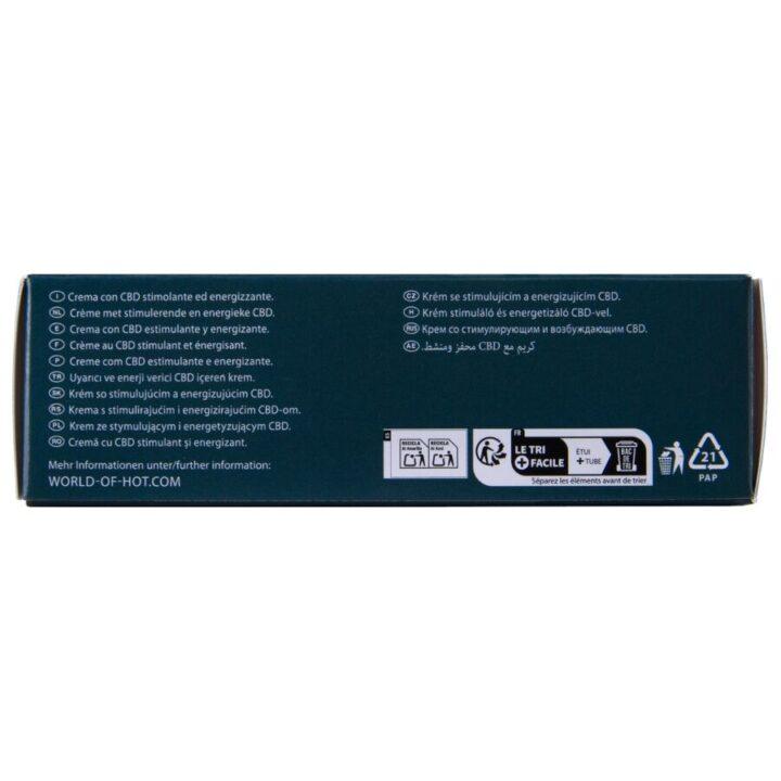 HOT - CREME PARA MASTURBAÇÃO COM CBD - UNISSEX 100ML