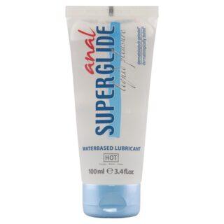 HOT - ANAL SUPERGLIDE LUBRIFICANTE LÍQUIDO PARA PRAZER ANAL 100 ML