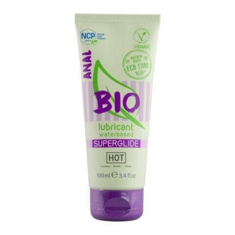 HOT - BIO LUBRIFICANTE À BASE DE ÁGUA ANAL 100 ML