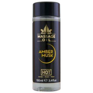 HOT - LEO DE MASSAGEM  ÂMBAR E ALMÍSCAR 100 ML