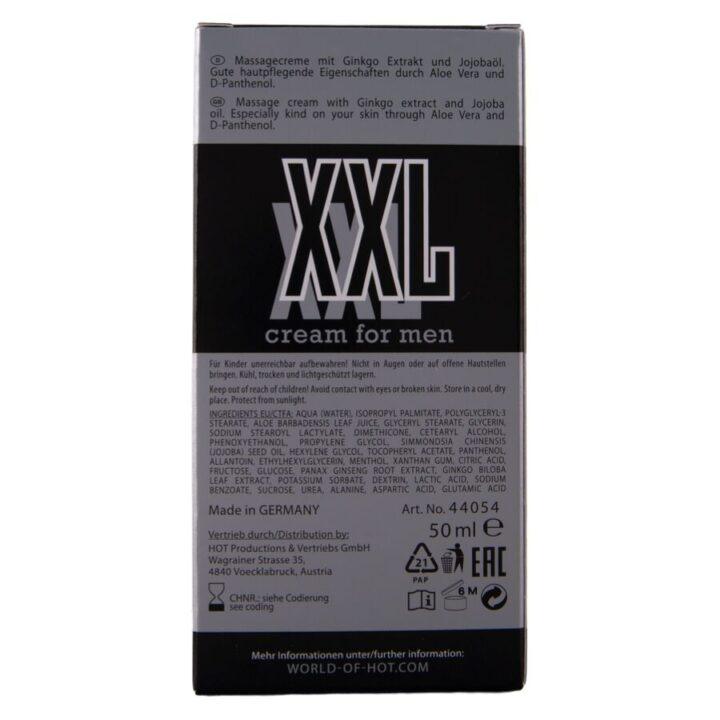 HOT - CREME XXL PARA HOMENS 50 ML