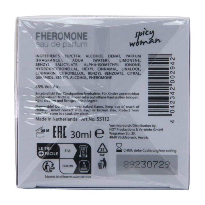 HOT - PERFUME DE FEROMÔNIOS MIAMI SPICY WOMAN 30 ML