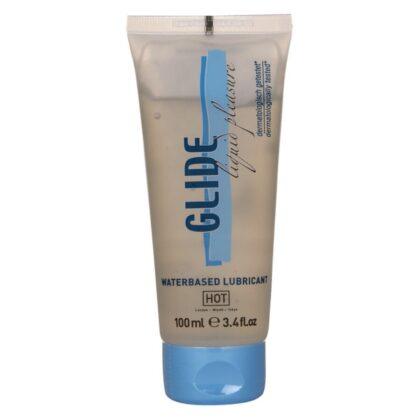 HOT - GLIDE LIQUID PLEASURE LUBRIFICANTE À BASE DE ÁGUA 100 ML