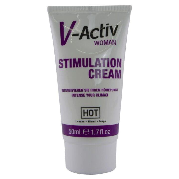 HOT - CREME ESTIMULANTE V-ACTIV PARA MULHERES 50 ML