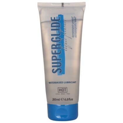 HOT - SUPERGLIDE LUBRIFICANTE À BASE DE ÁGUA 200 ML