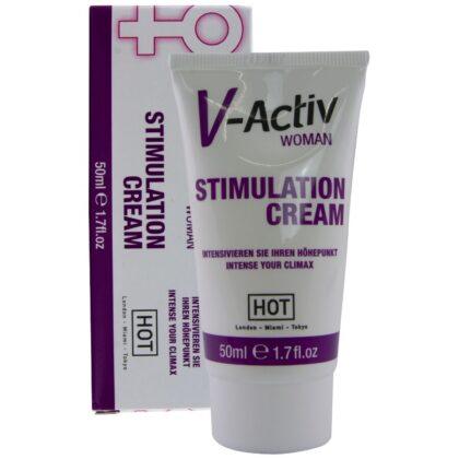 HOT - CREME ESTIMULANTE V-ACTIV PARA MULHERES 50 ML