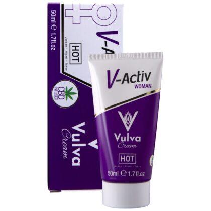 CREME VULVA QUENTE COM CBD 50ML