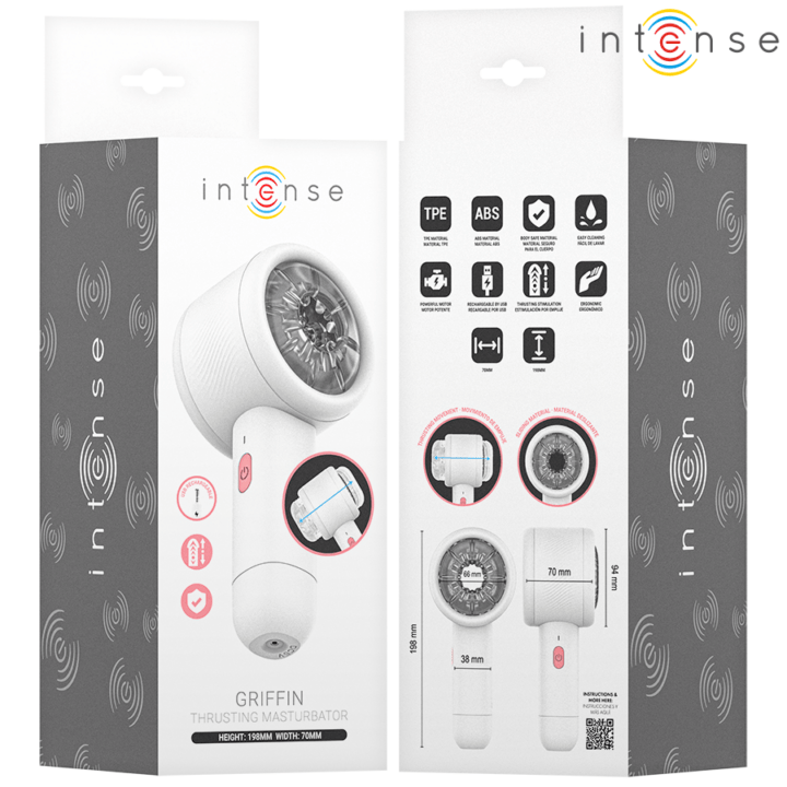 INTENSE - GRIFFIN MASTURBATOR COM EMPUXO AVANÇADO