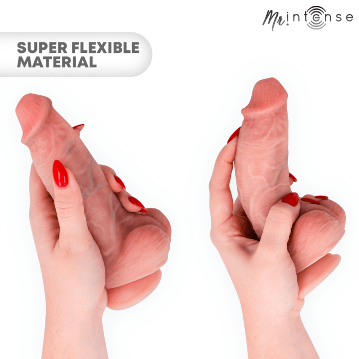 MR INTENSE - PEQUENO DILDO DE SILICONE SPENCER 19 CM -Ø- 4,5 CM