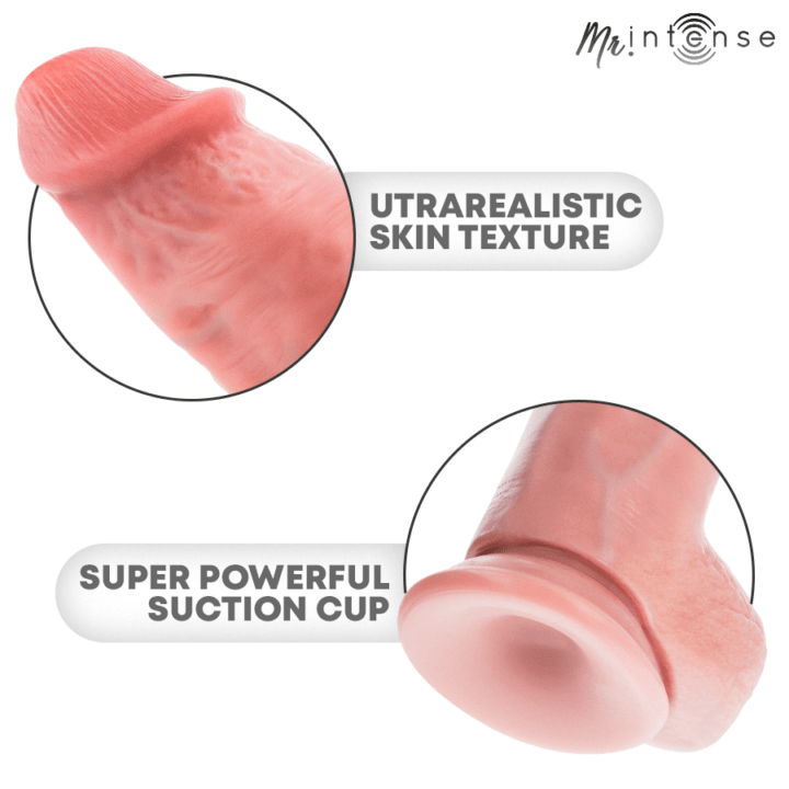 MR INTENSE - DILDO DE SILICONE EXTRAGRANDE SPENCER 28 CM -Ø- 7,3 CM