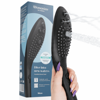 WOMANIZER - CHUVEIRO ESTIMULANTE CLITORIAL WAVE PRETO