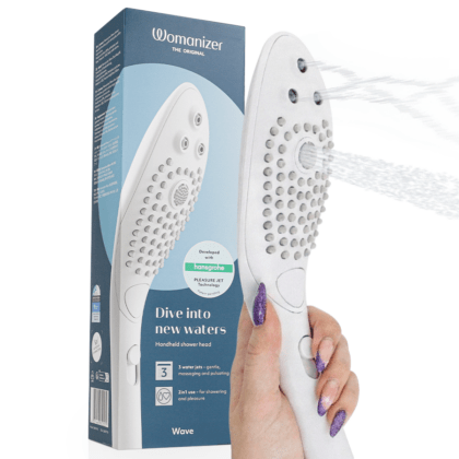 WOMANIZER - CHUVEIRO ESTIMULANTE CLITORIAL WAVE BRANCO