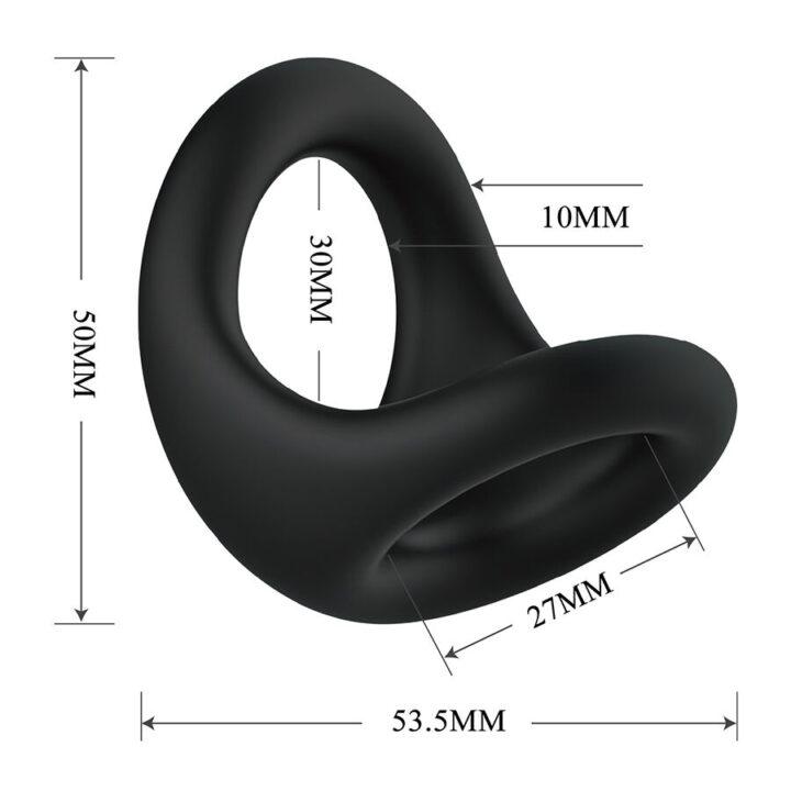 CRAZY BULL - NESTOR ERGONOMIC PENIS AND TESTICLE RING