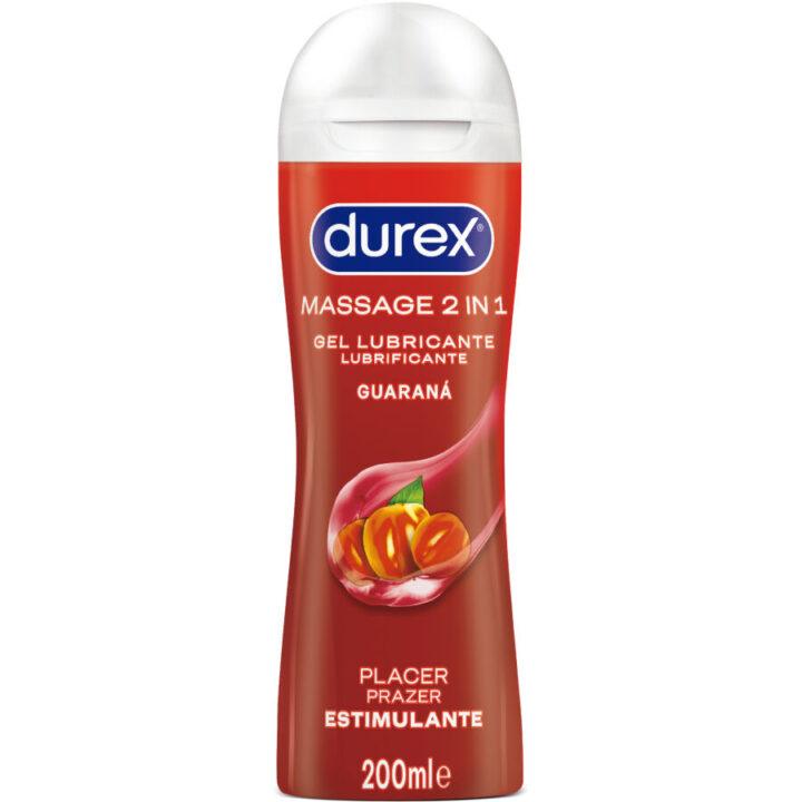DUREX - GUARANA STIMULATING MASSAGE LUBRICANT GEL 200 ML