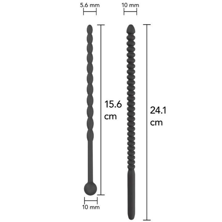 HIDDEN DESIRE - EXTREME ADVANCED DILATADORES URETRAIS COM ESTRIAS 2 UNIDADES