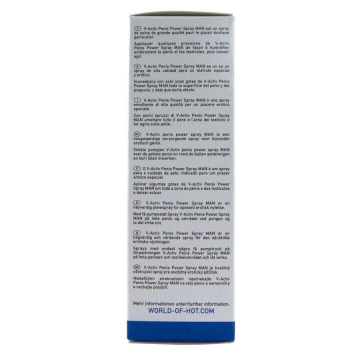 HOT - V-ACTIV SPRAY PARA POTÊNCIA PENIANA 50 ML