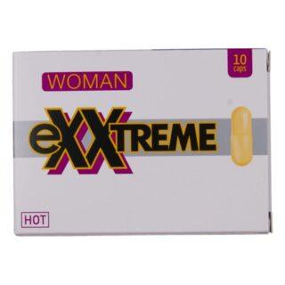 HOT - EXXTREME CÁPSULAS LIBIDIN PARA MULHER 10 UNIDADES