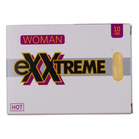 HOT - EXXTREME CÁPSULAS LIBIDIN PARA MULHER 10 UNIDADES